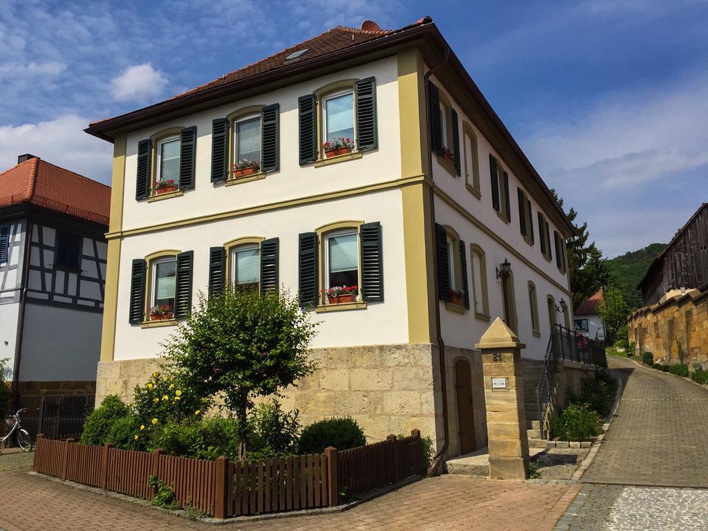 Exklusive Ferienwohnung Geisfeld Esterno foto
