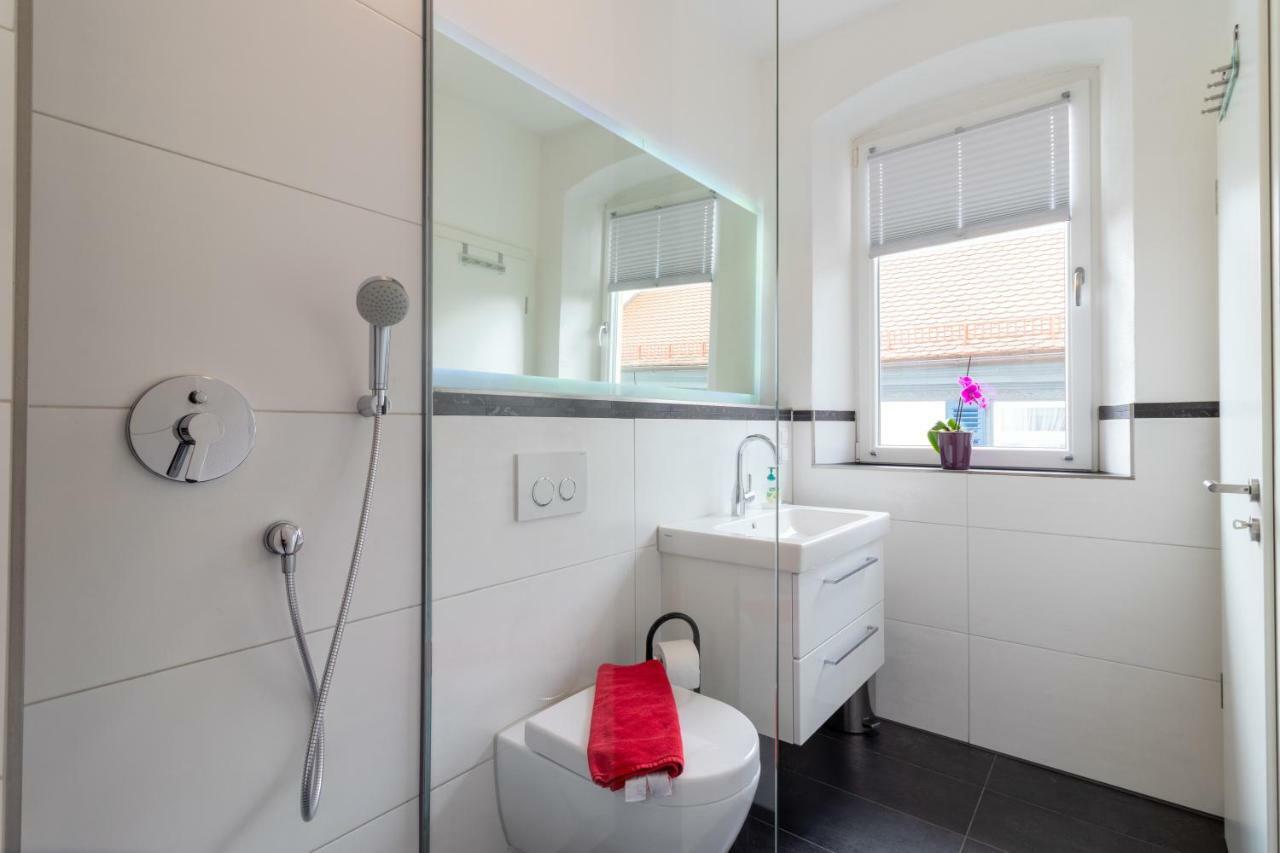 Exklusive Ferienwohnung Geisfeld Esterno foto